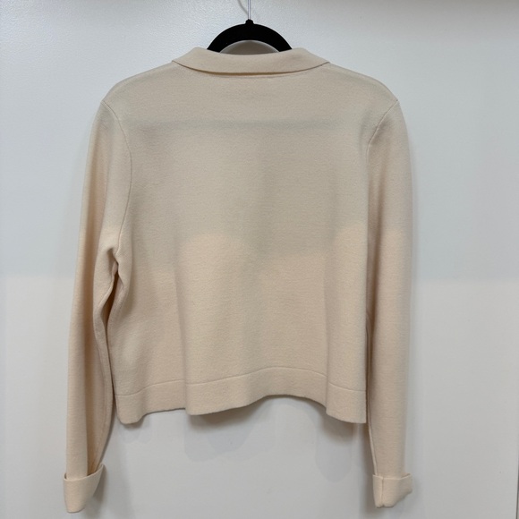 Sezane Betty Cardigan in Ecru - Picture 7 of 8